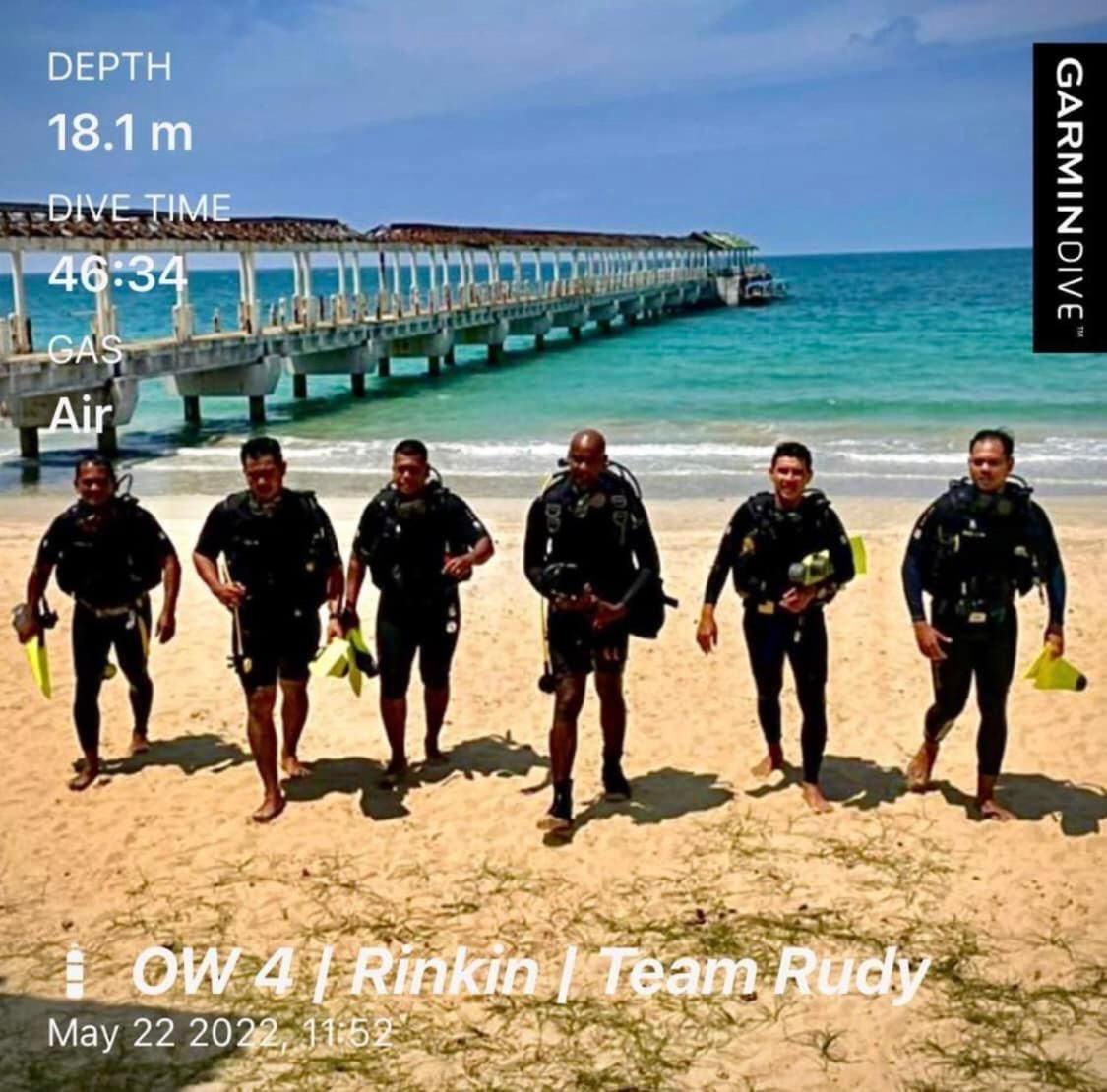 Tiongman Scubadive & Lodge Kampong Juara Dış mekan fotoğraf