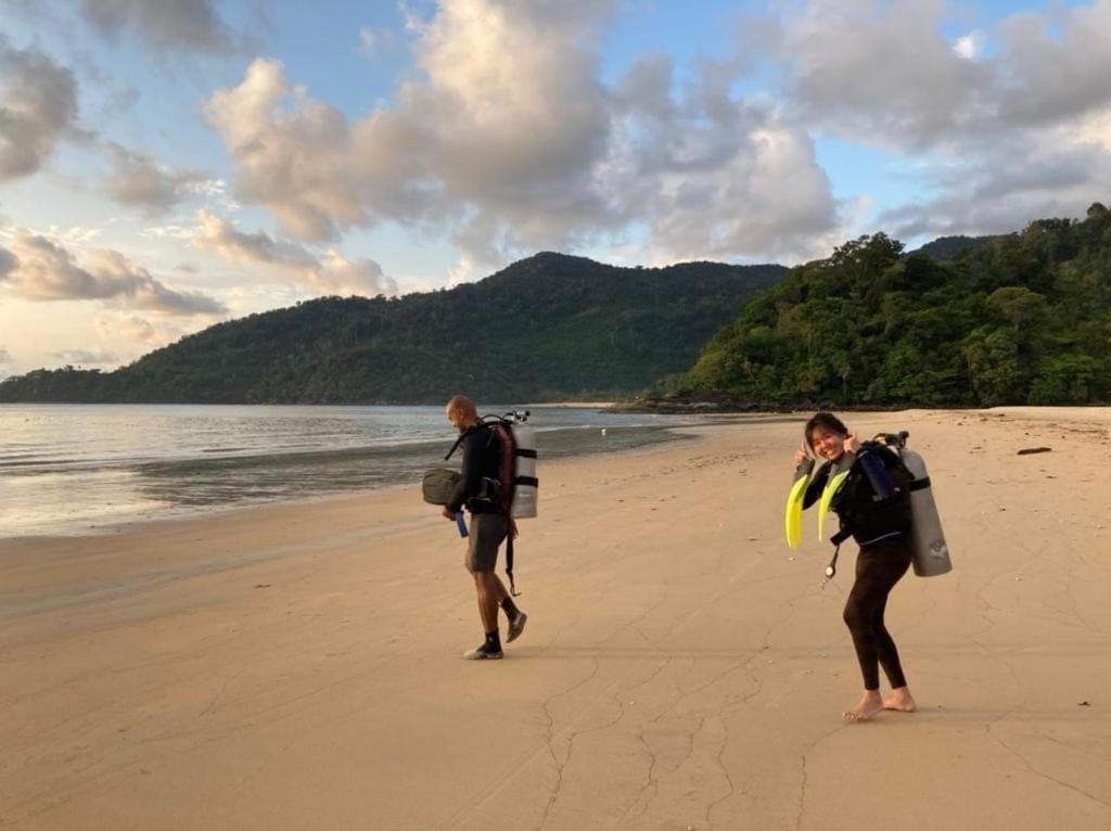 Tiongman Scubadive & Lodge Kampong Juara Dış mekan fotoğraf